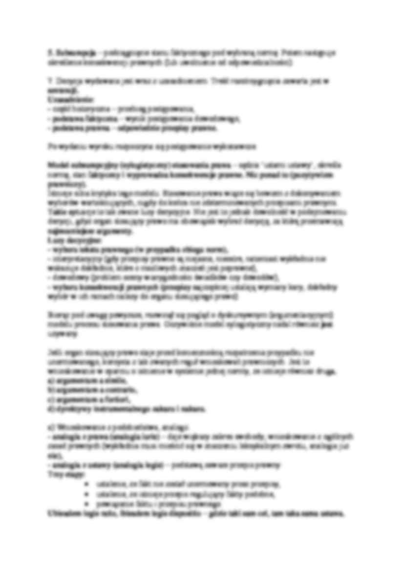 Stosowanie prawa - omówienie - strona 2