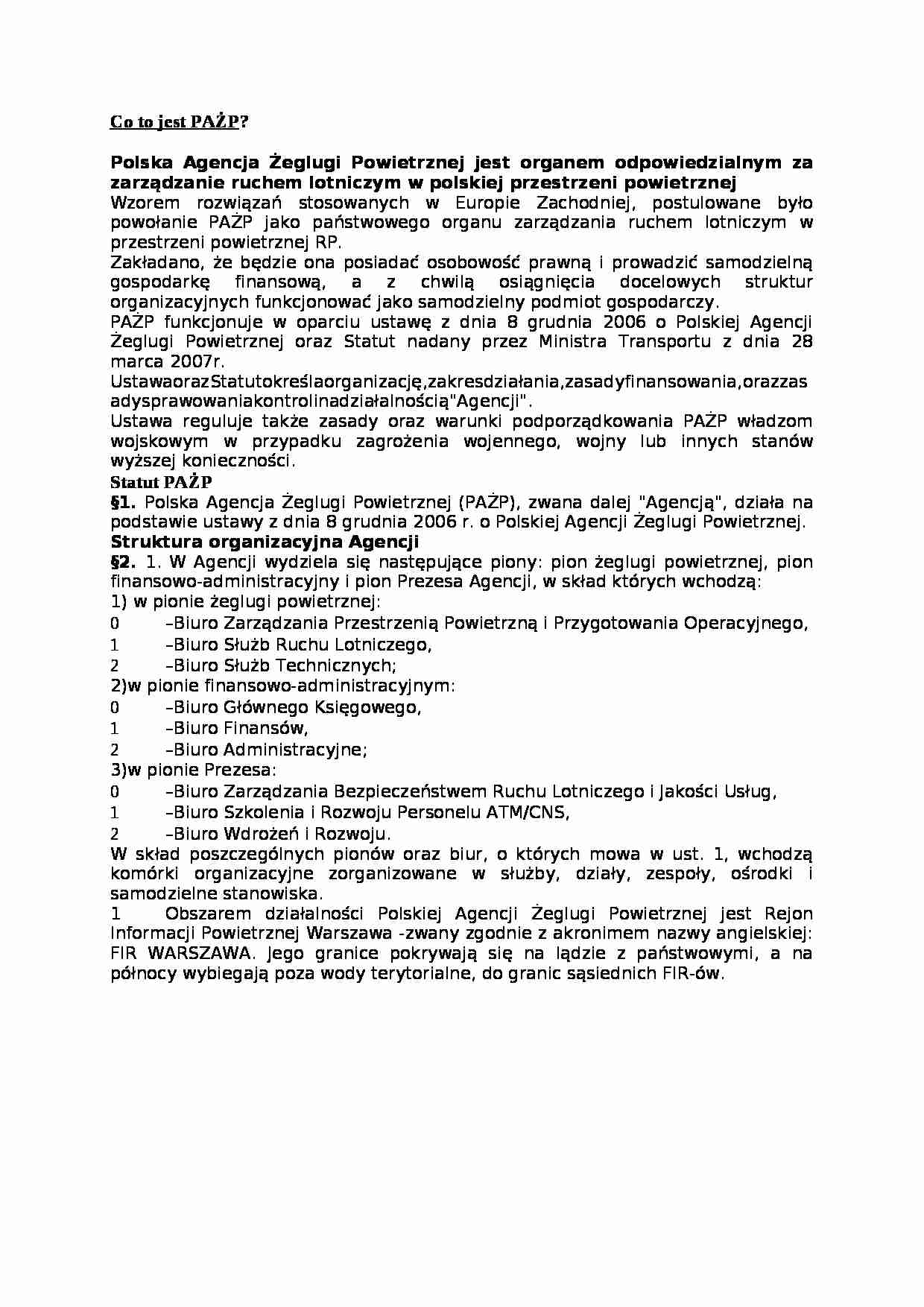 Co to jest PAłP - strona 1