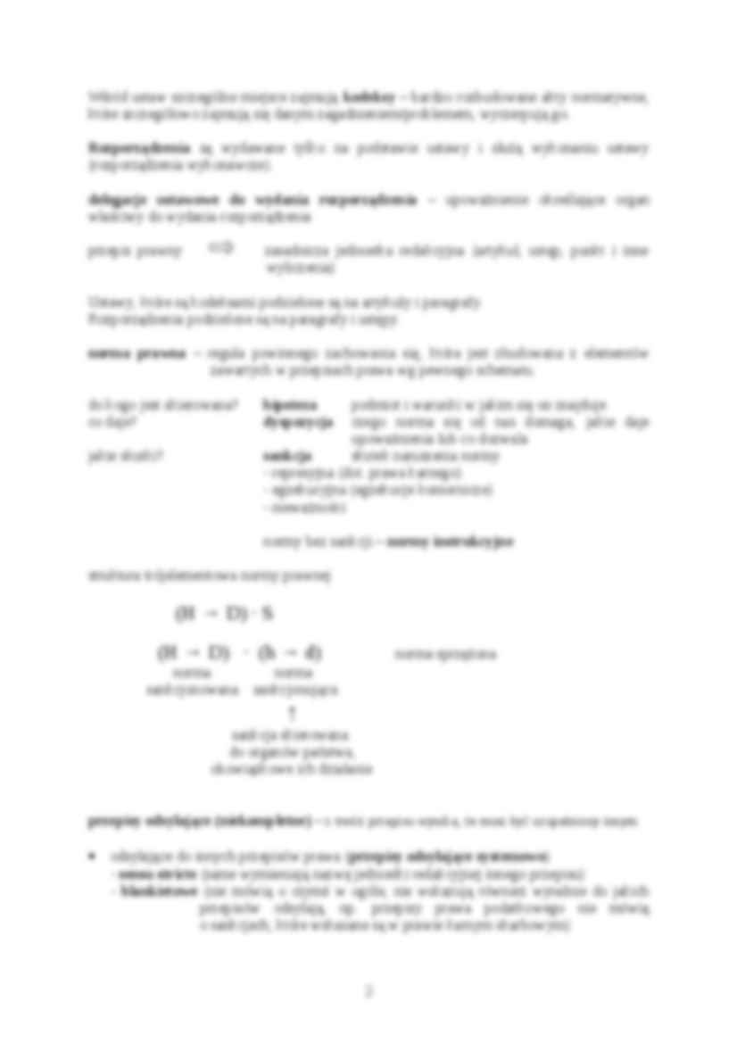 Wstęp do prawoznawstwa - strona 2