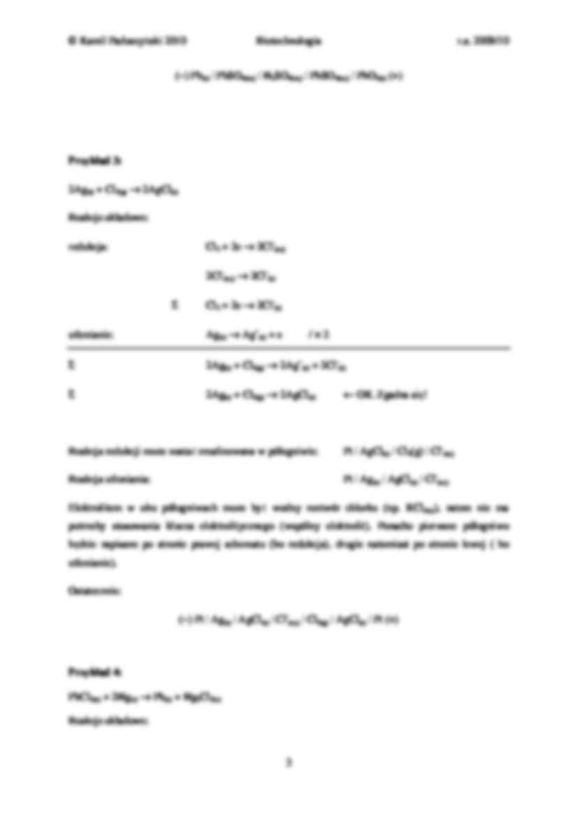 Projektowanie ogniw na podstawie równania reakcji-opracowanie - strona 3