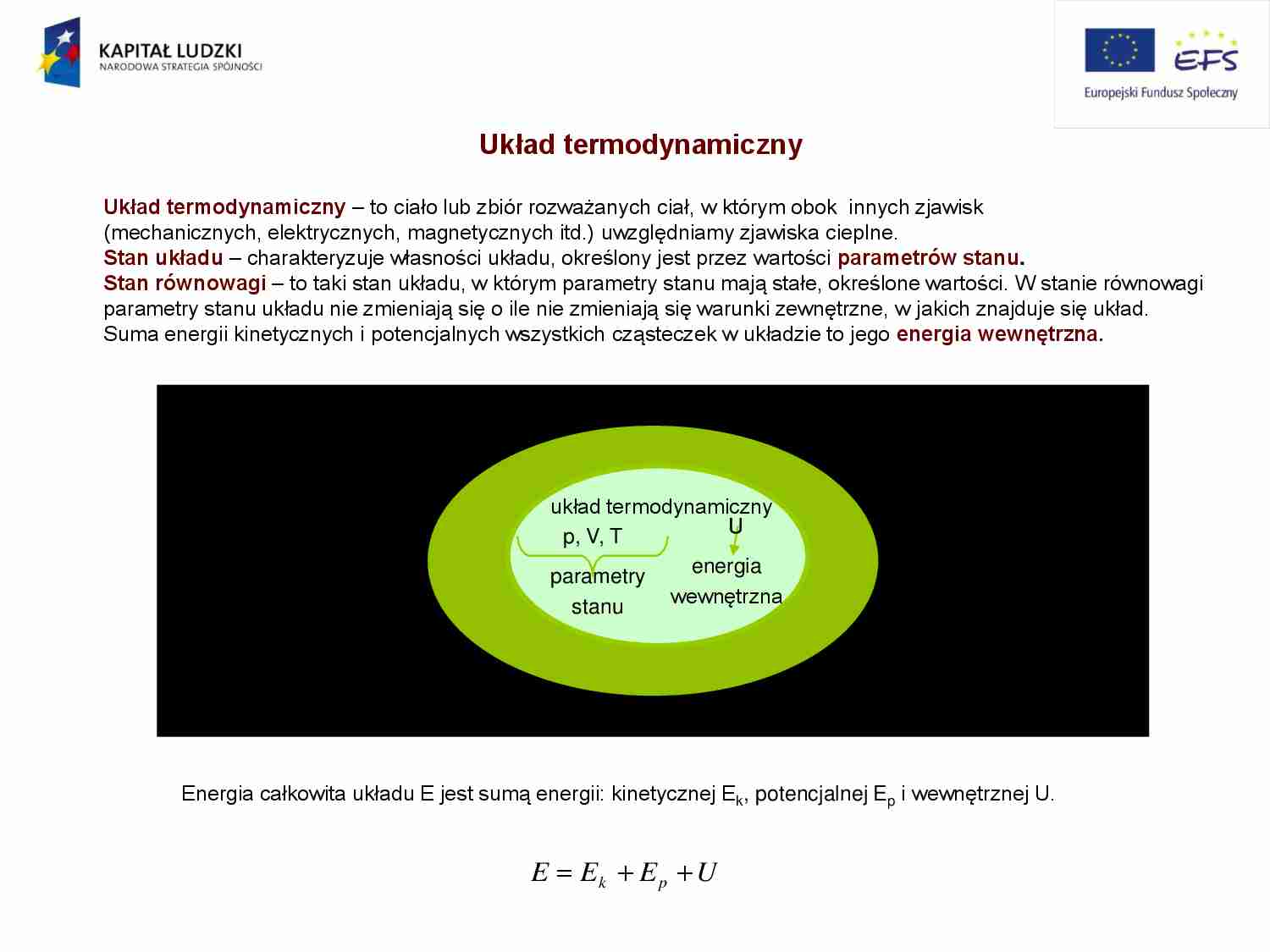 Układ termodynamiczny-opracowanie - strona 1