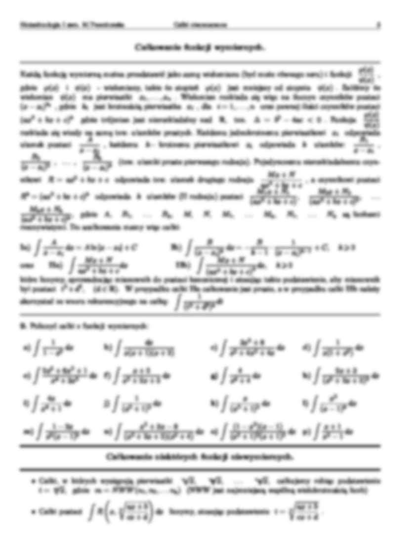 Całkowanie przez części i przez podstawienie-opracowanie - strona 3