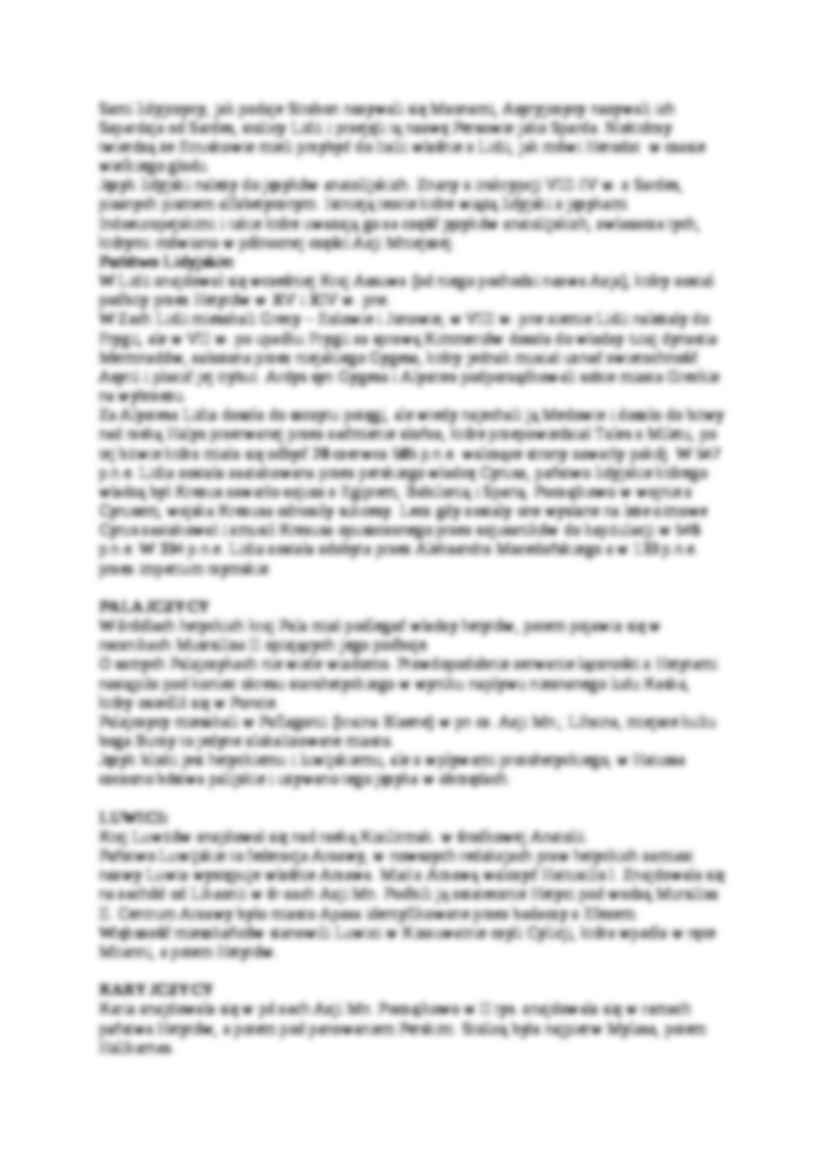 Wykład - Główne państwa i ludy Anatolii - strona 2