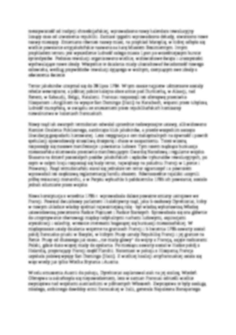 Wykład - Wielka Burżuazyjna Rewolucja Francuska - strona 3