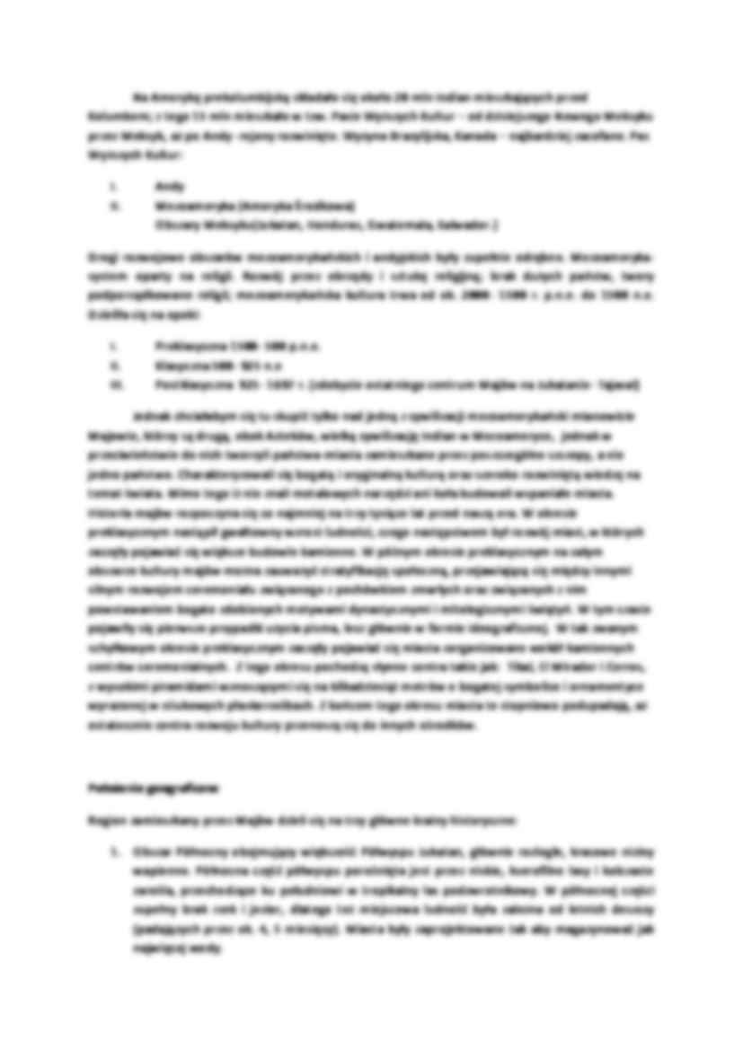 Referat - cywilizacja Majów - strona 2