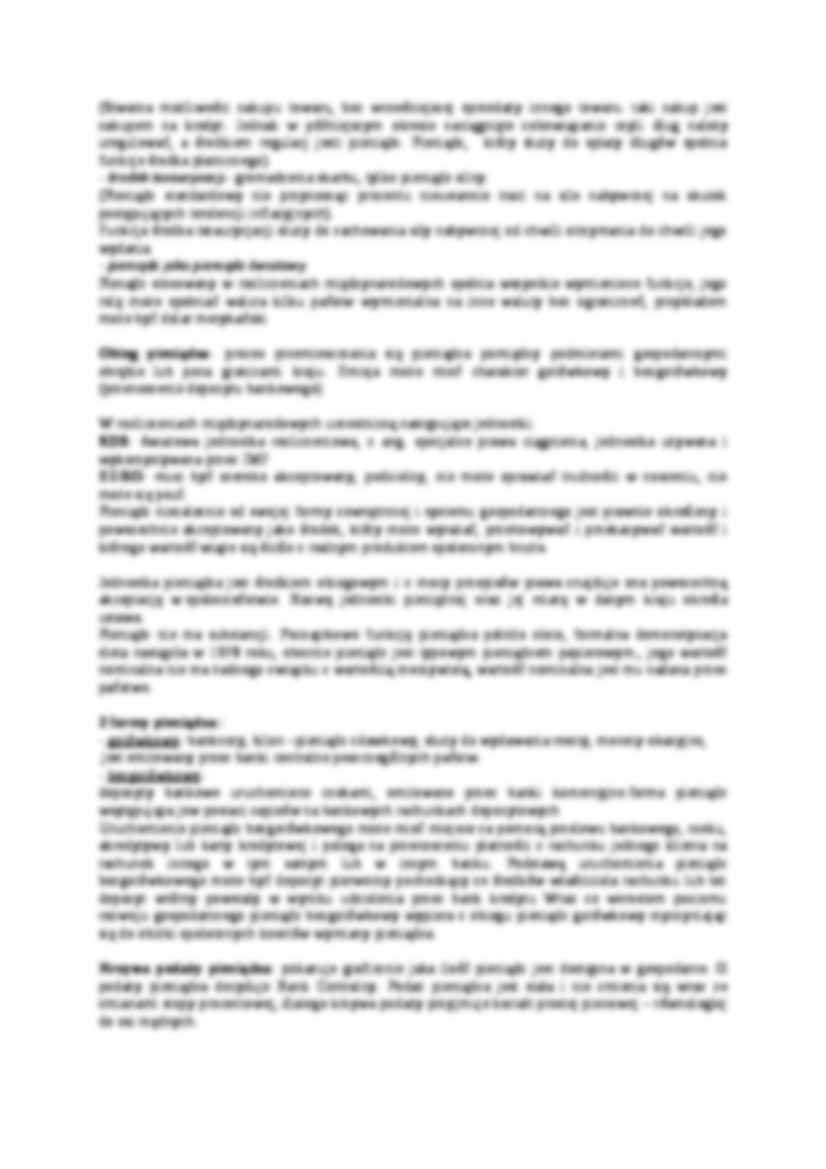 Wykład - definicja pieniądza - strona 2