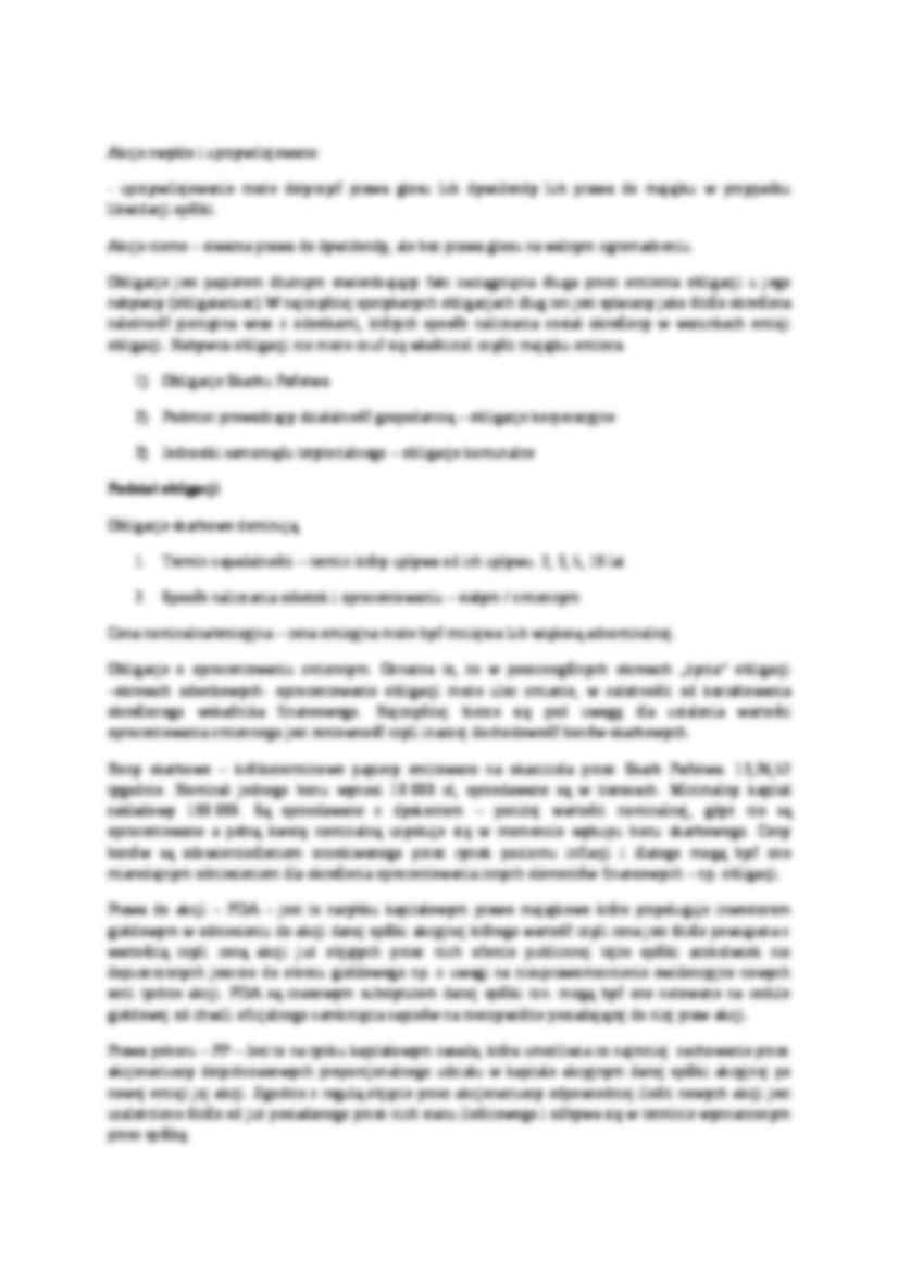 Wykład - Rynek podstawowy - strona 2