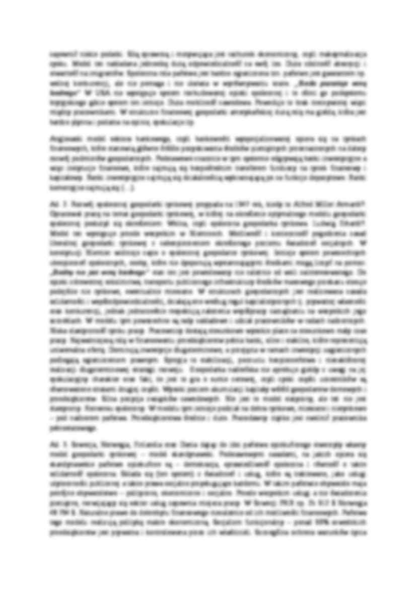 wykład - Współczesne modele rozwoju gospodarczego - strona 2