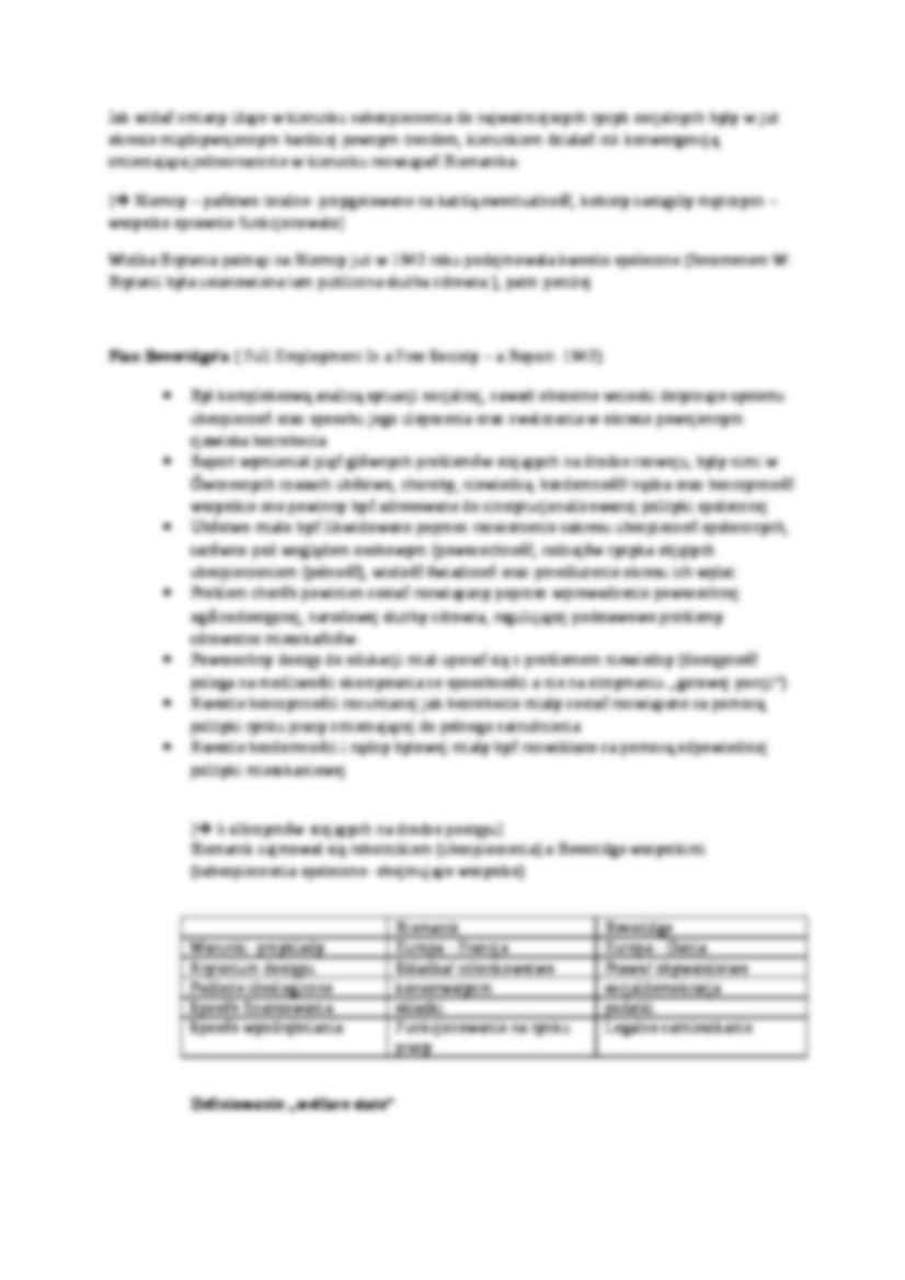 Wykład - Modele polityki społecznej - strona 2