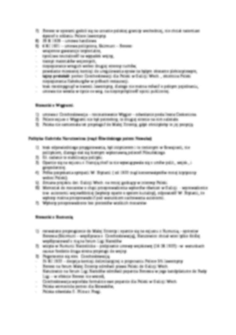 Wykład - Polityka zagraniczna w latach 1921-1923 - strona 2