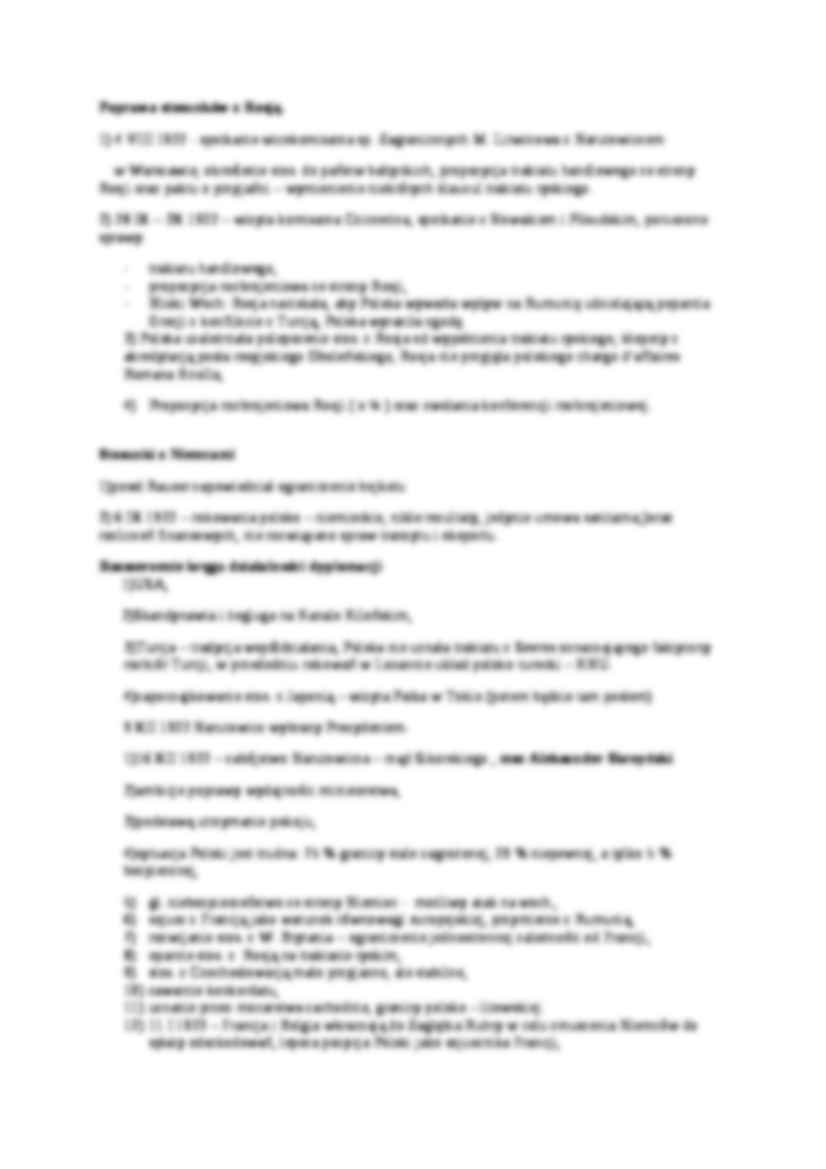 Wykład - Polityka zagraniczna w latach 1921-1923 - strona 3