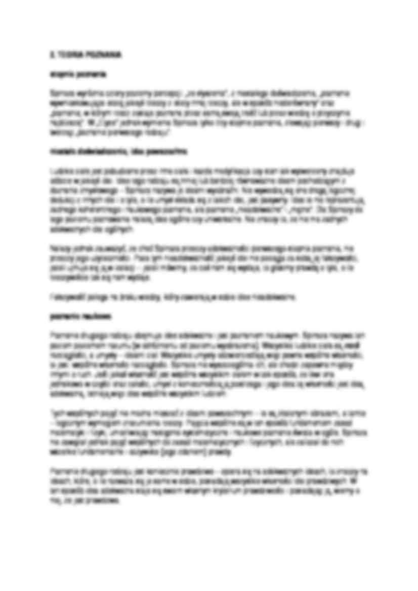 Wykład - Baruch Spinoza - strona 3