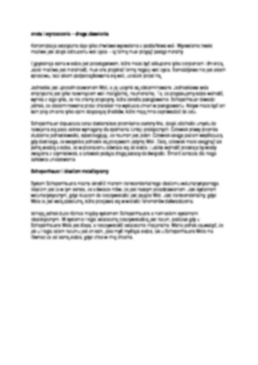 Wykład- Arthur Schopenhauer - strona 3