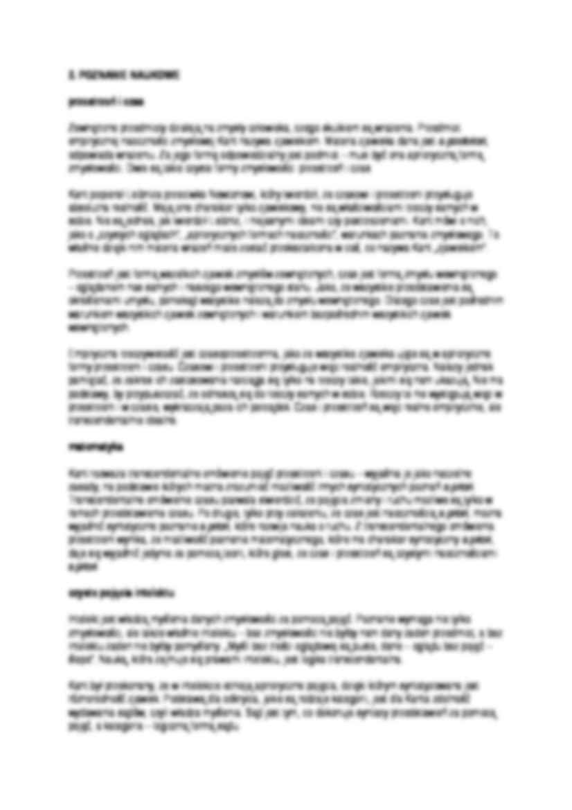 wykład - Immanuel Kant - strona 3