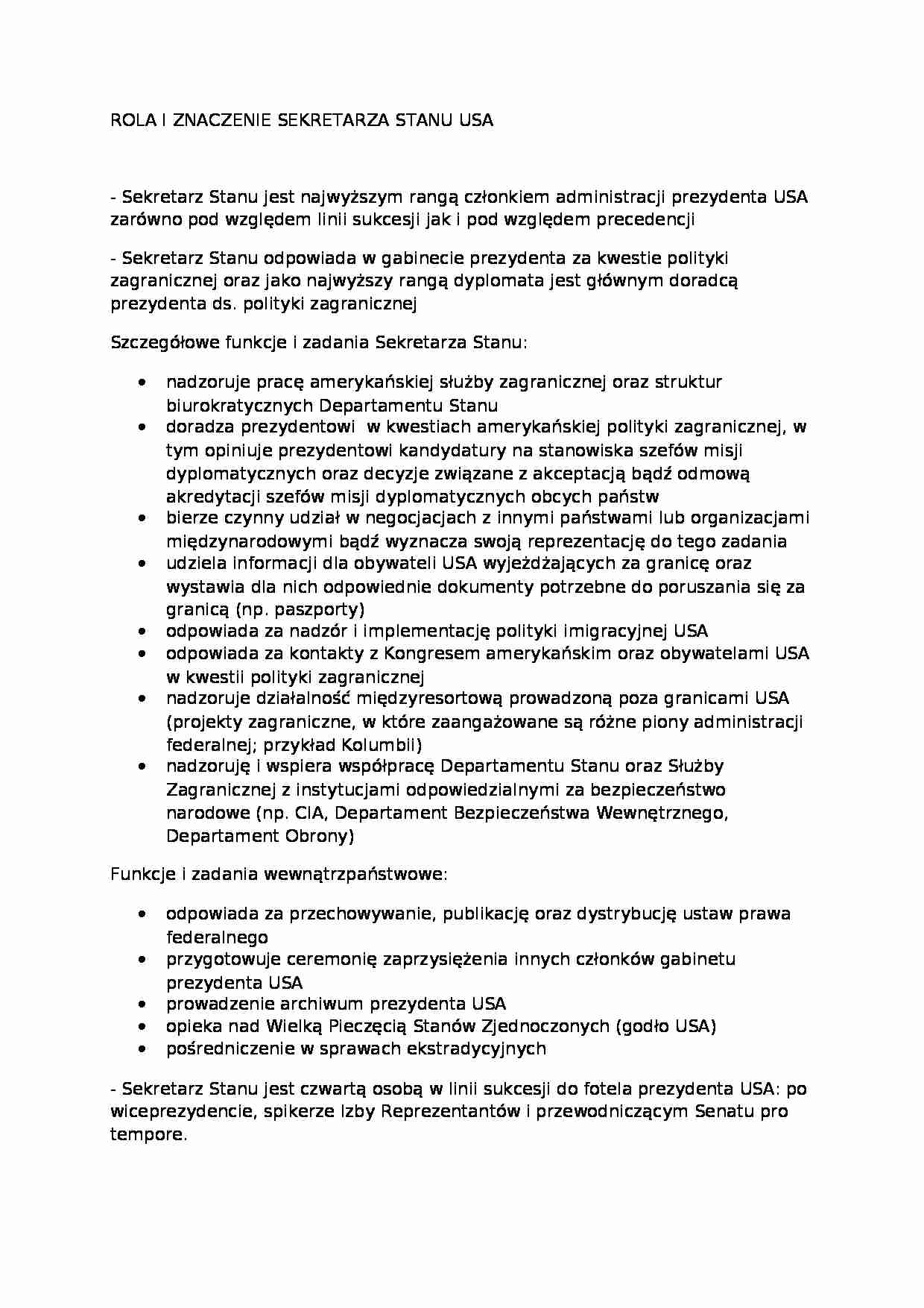 Wykład - służba zagraniczna - strona 1
