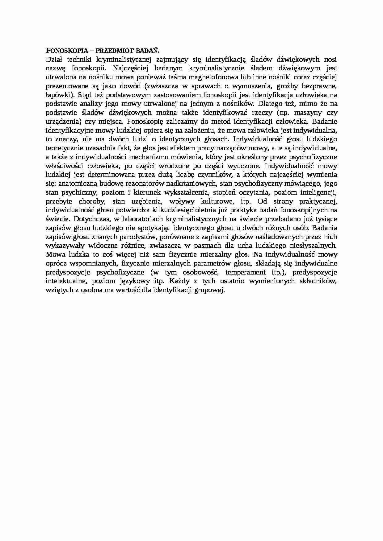 Wykład - Fonoskopia - strona 1