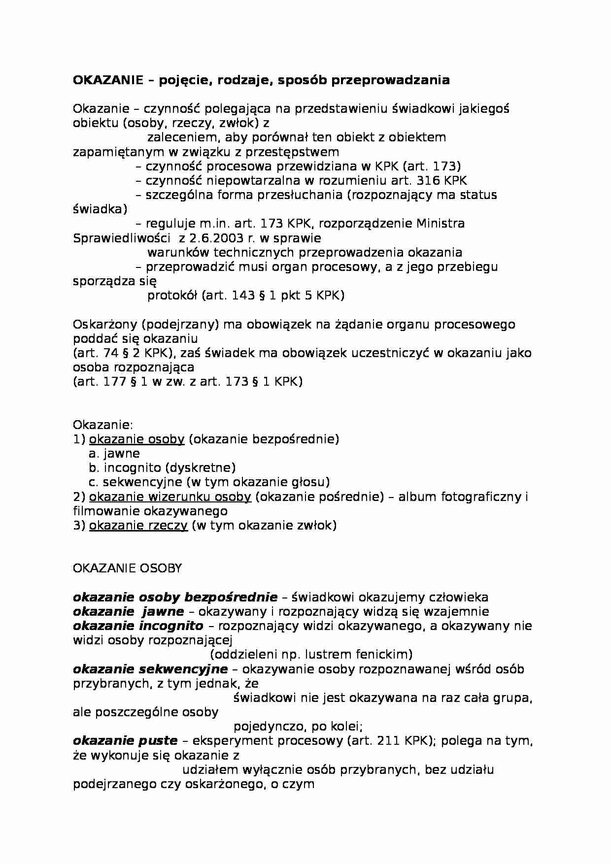 Wykład - okazanie - strona 1