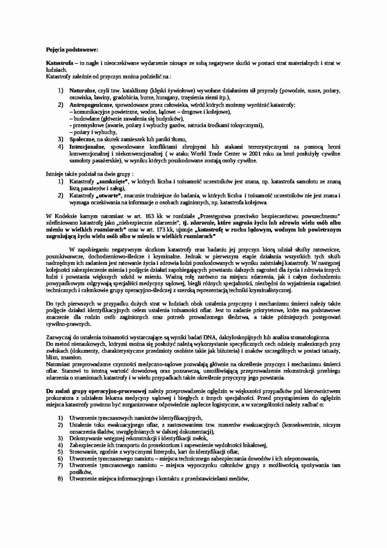 Wykład - Pojęcia podstawowe - strona 1