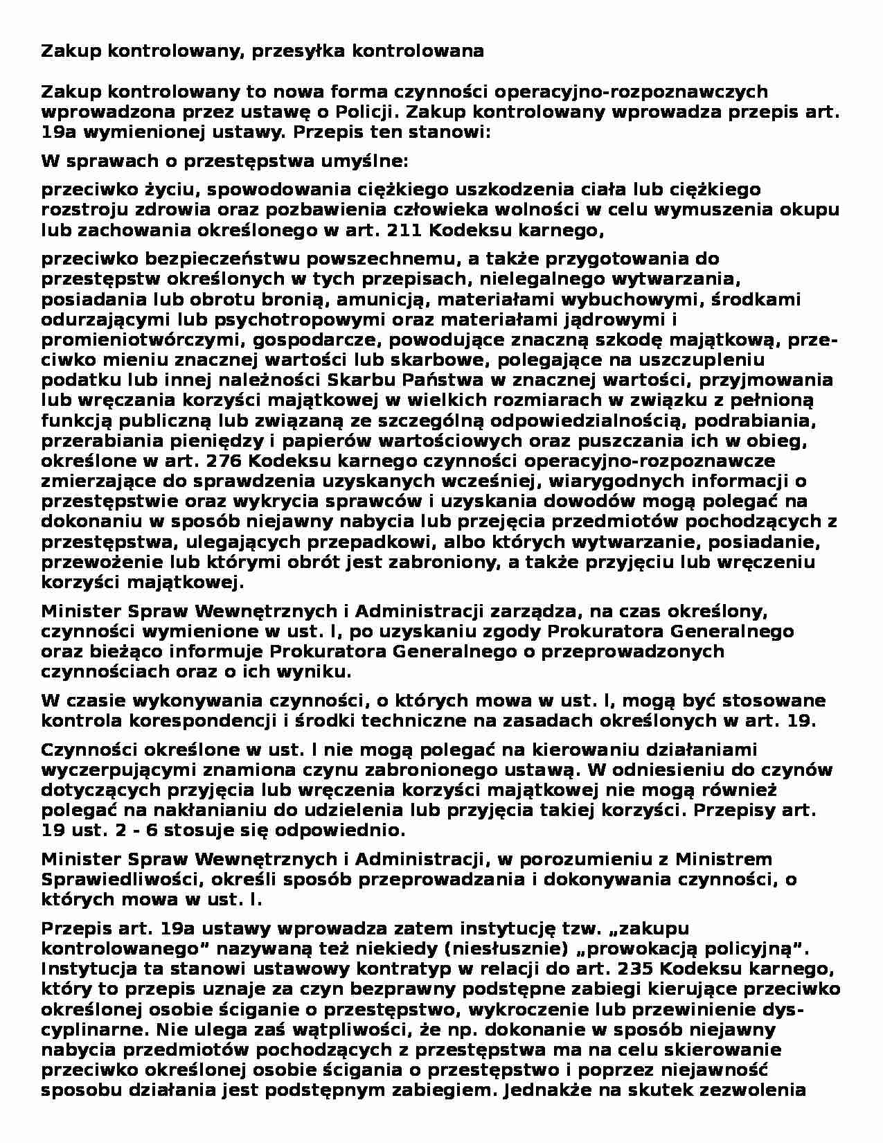 Wykład - Zakup kontrolowany - strona 1