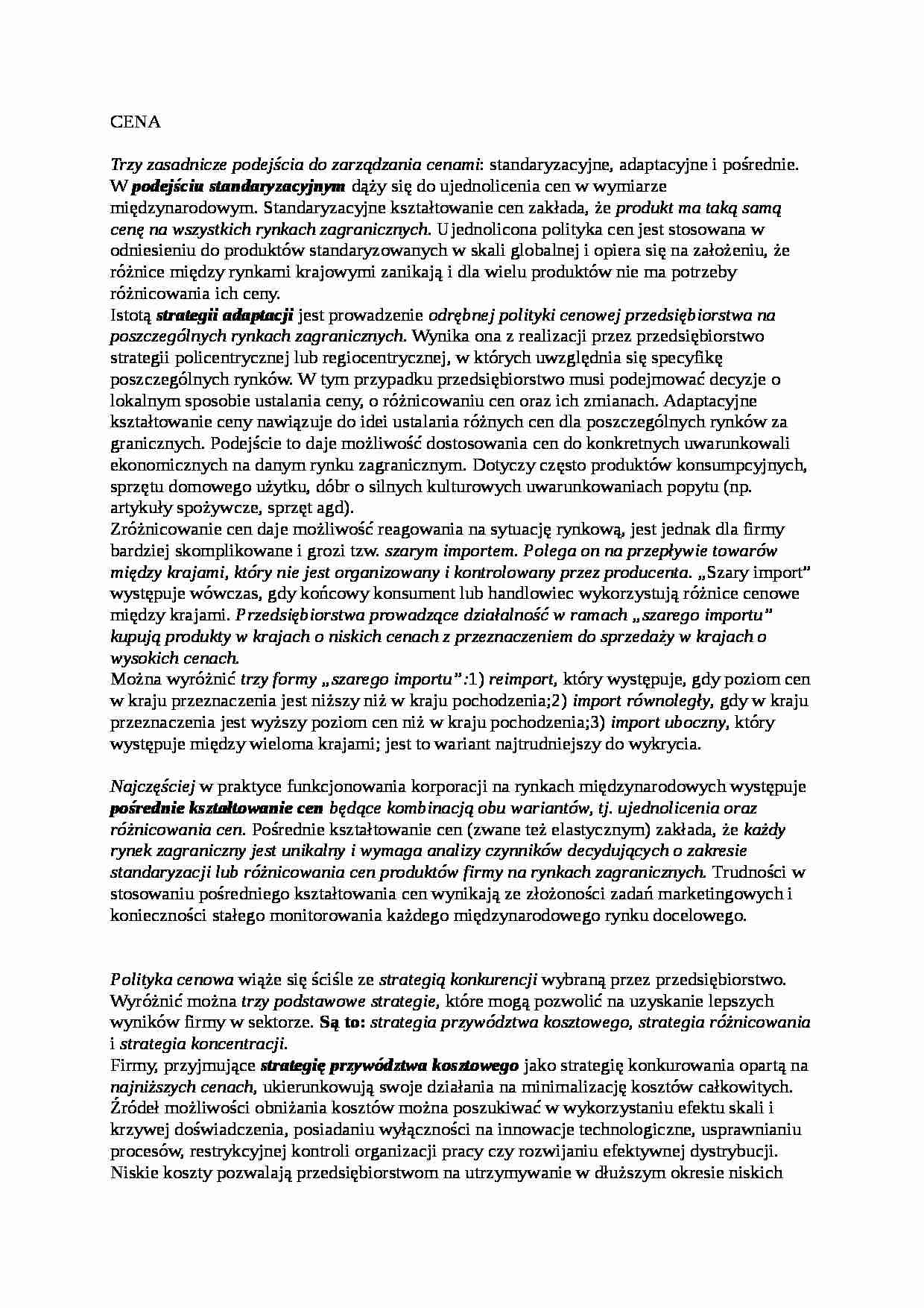 Wykład - cena produktu - strona 1