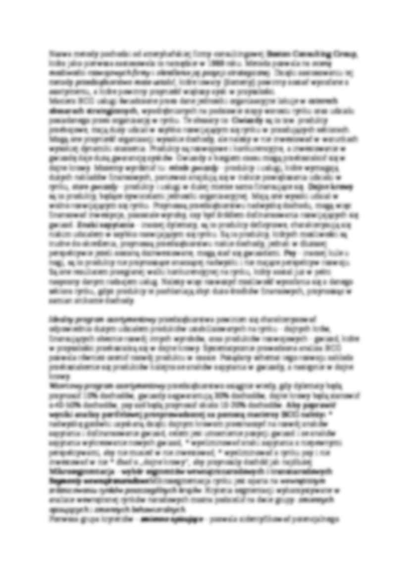 Wykład - Koncepcja pięciu sił Portera - strona 3