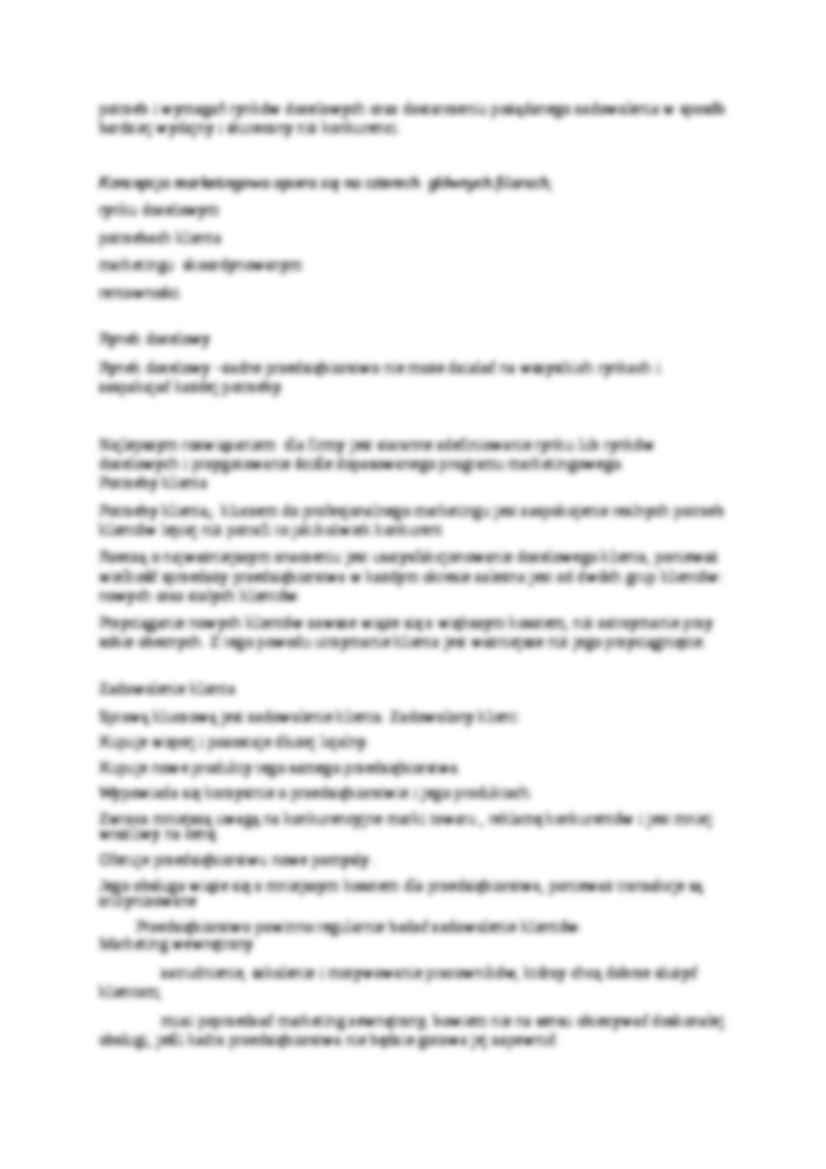 Wykład - Koncepcja sprzedaży - strona 2