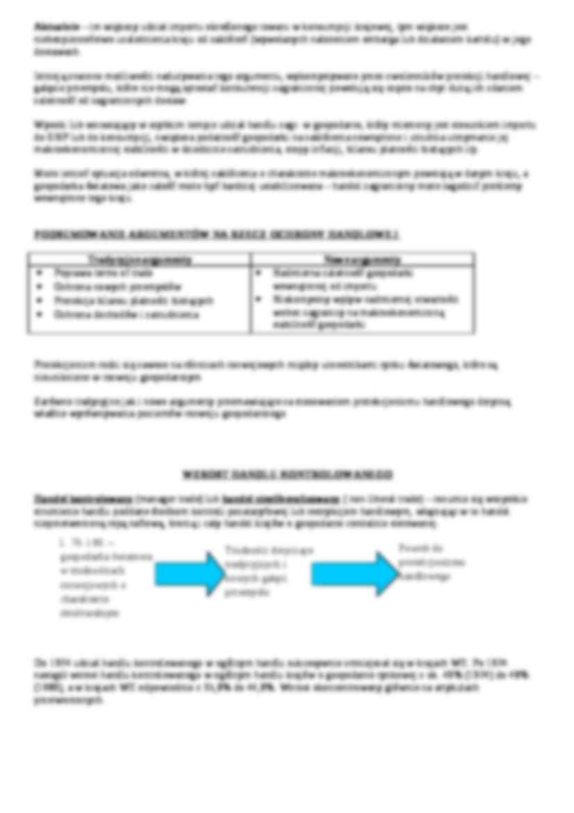 wykład - Liberalizm i protekcjonizm w teorii handlu międzyn - strona 3