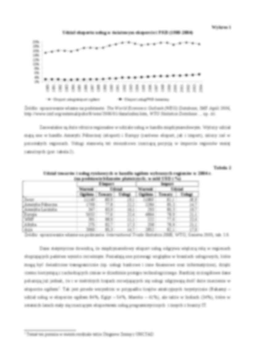 Referat - długofalowe tendencje wzrostu roli usług - strona 2