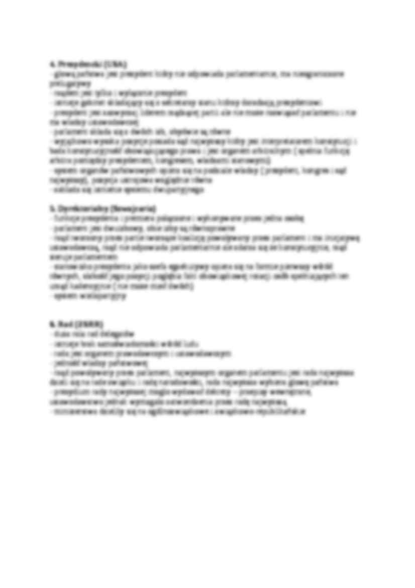 wykład - Systemy rządów - strona 2