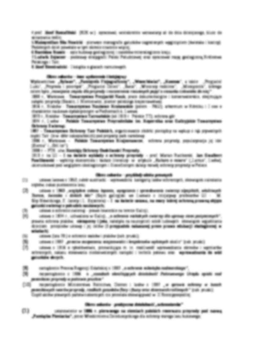 wykład - Historia ochrony przyrody w Polsce - strona 2