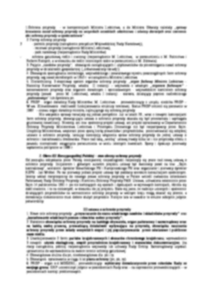 Wykład - ustawy o ochronie przyrody - strona 2