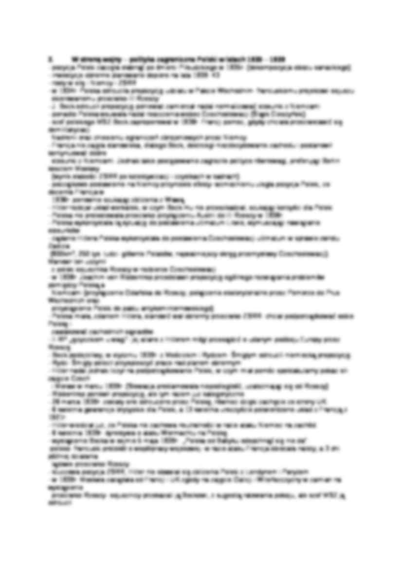 Wykład - Polityka zagraniczna II RP w latach 1926-39 - strona 2