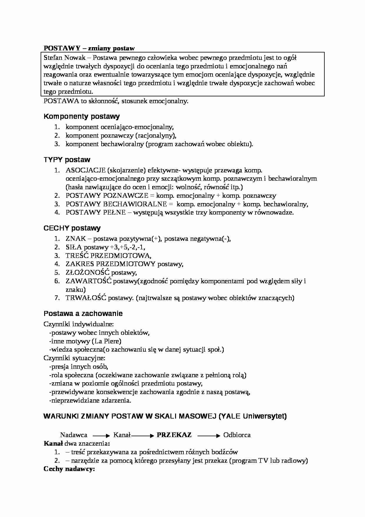 Wykład - zmiany postaw - strona 1