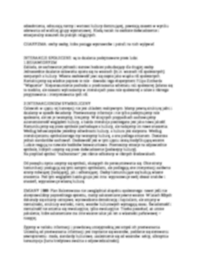 Wykład - Kultura jako element kontroli społecznej - strona 3