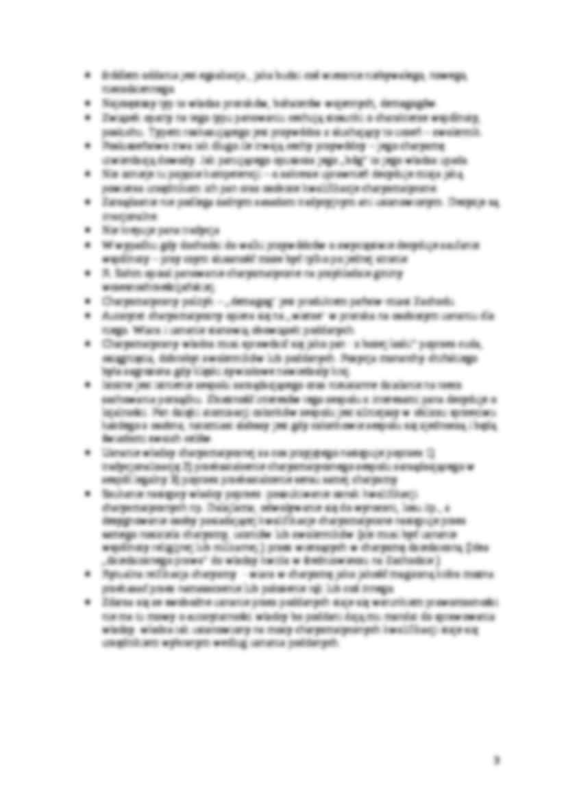 Wykład - Max Weber - prawomocne powołanie - strona 3