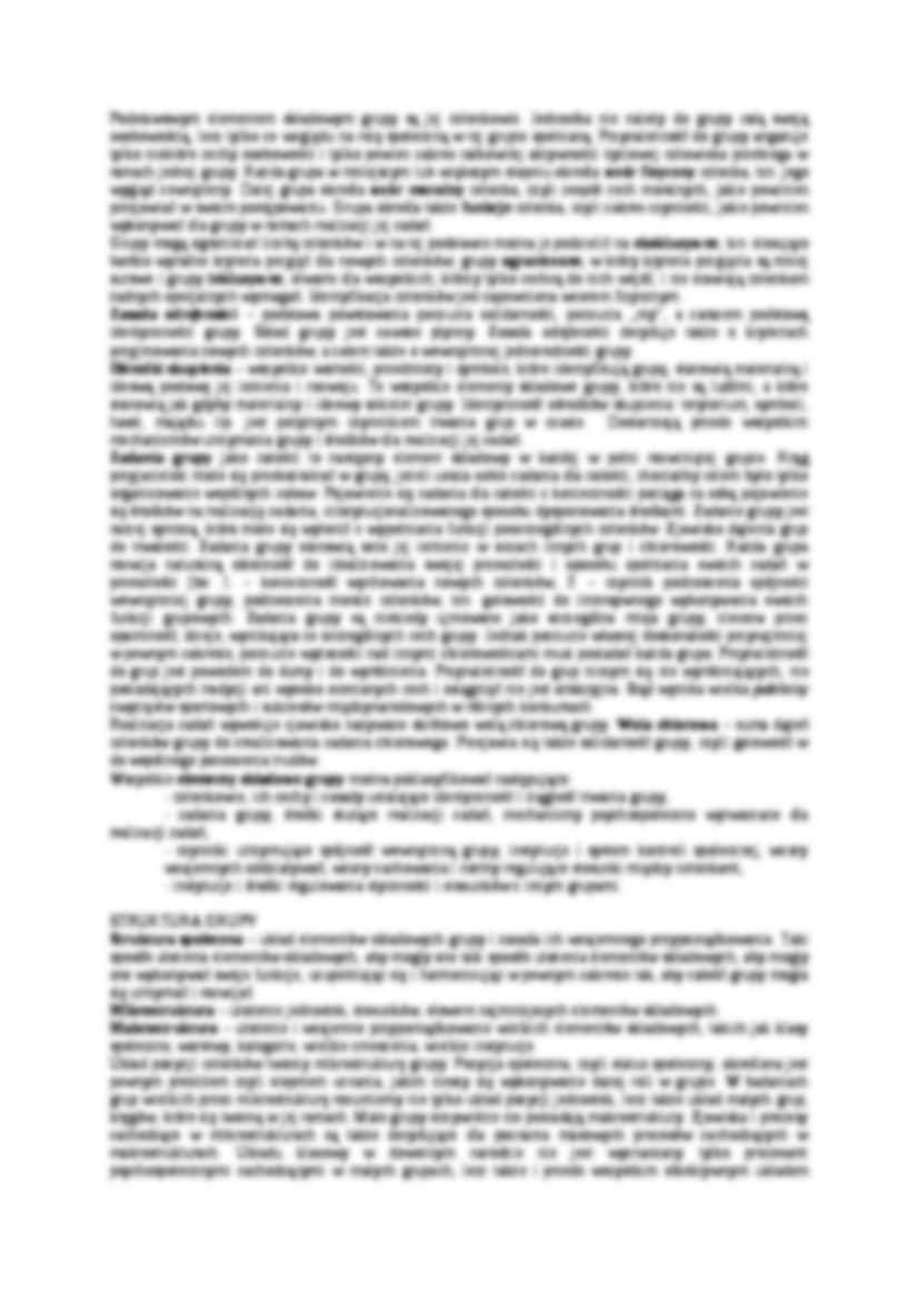 Wykład - typologia grup społecznych - strona 3