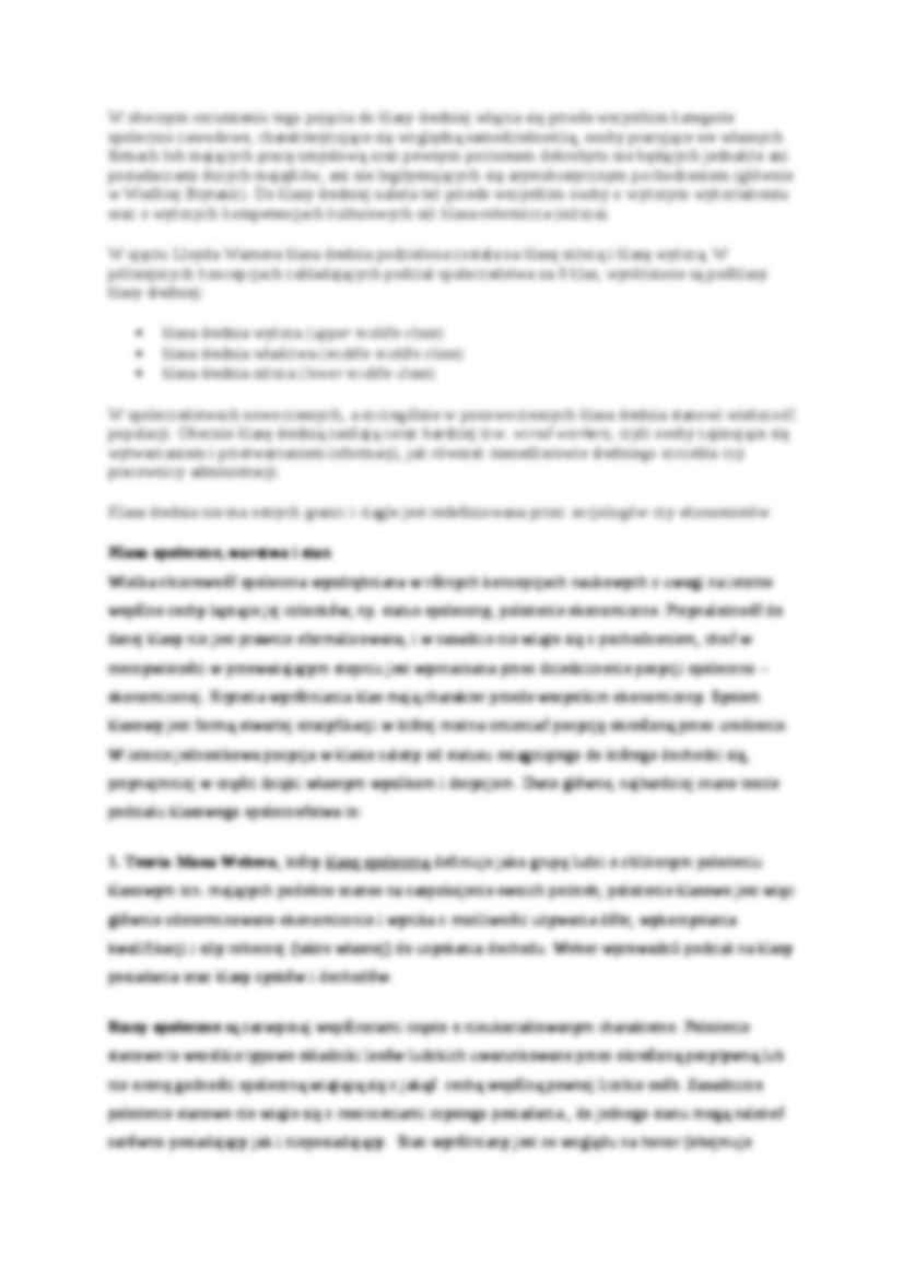 Wykład - Warstwy, klasy, kasty - strona 2