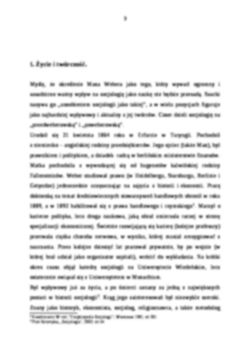 Wykład - Max Weber - strona 3