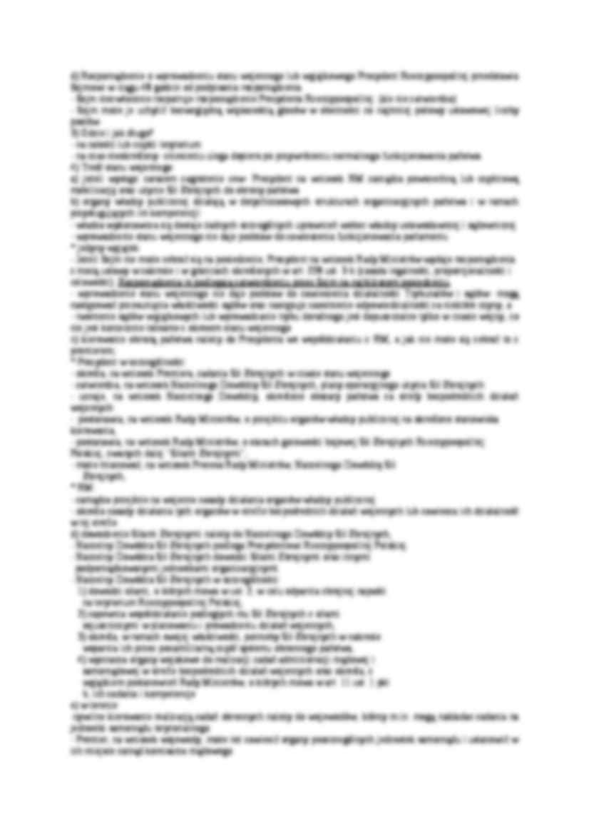 Wykład - Stany nadzwyczajne - strona 2