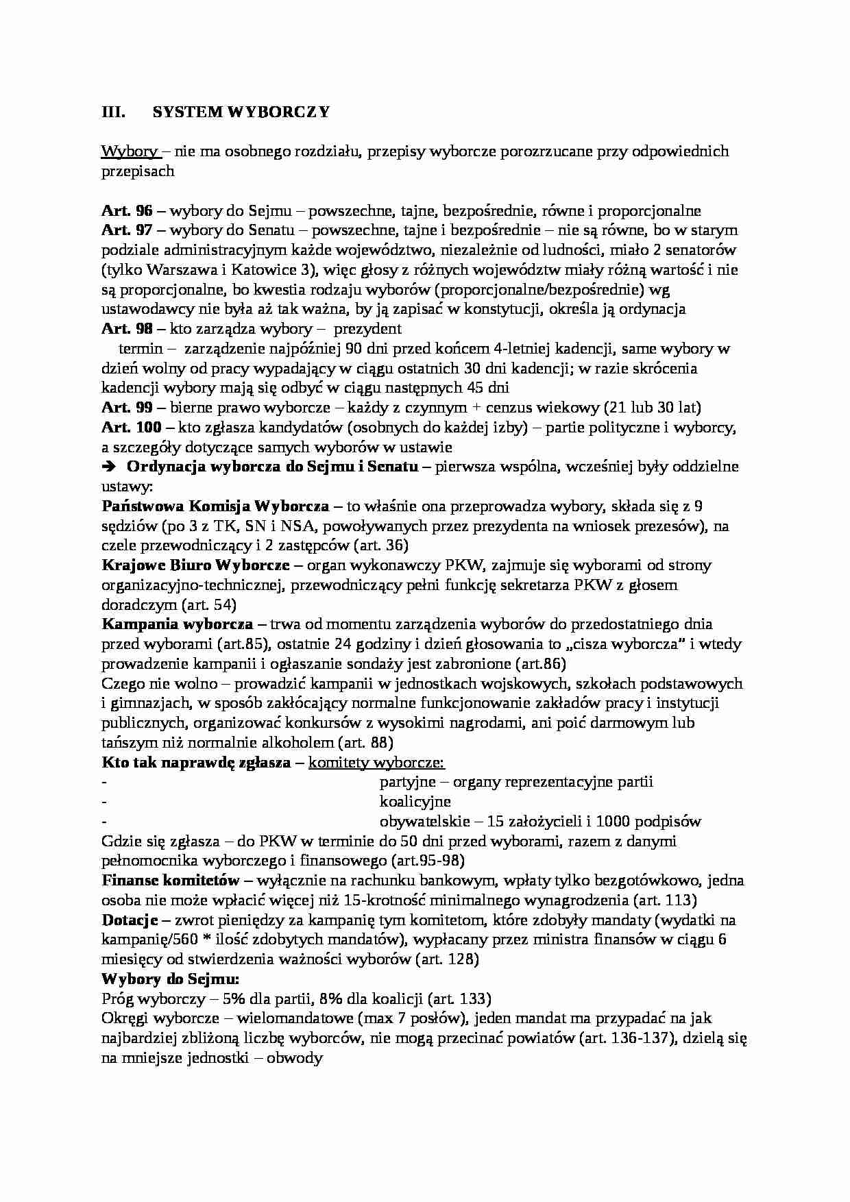 Wykład - system wyborczy - strona 1