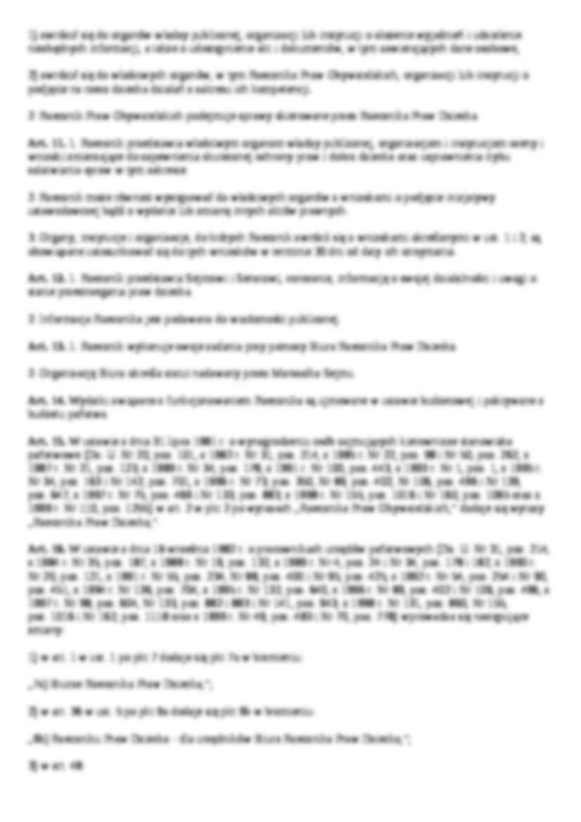 Wykład - ustawa o rzeczniku praw dziecka - strona 3