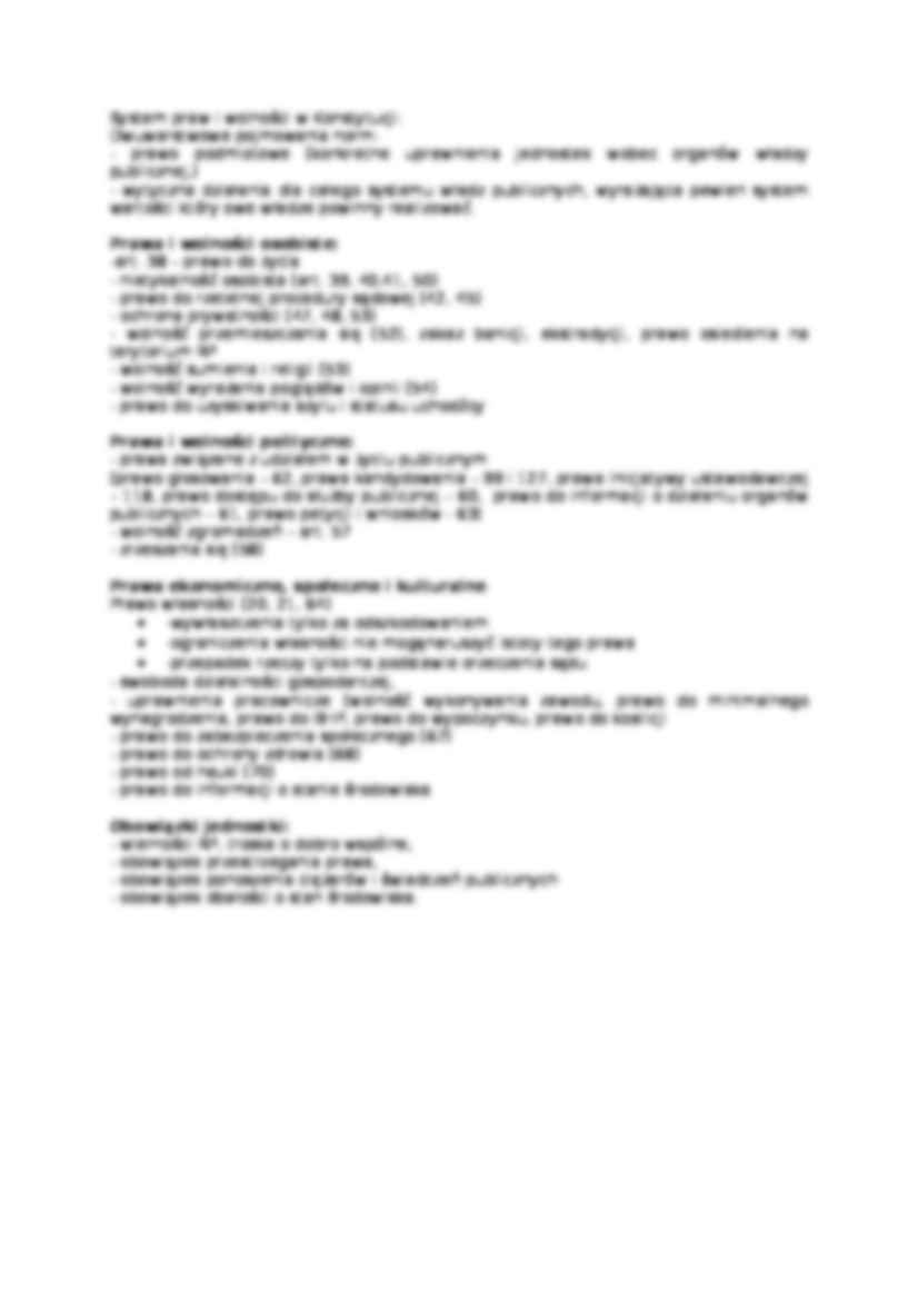 Wykład - prawa i wolności jednostki - strona 3