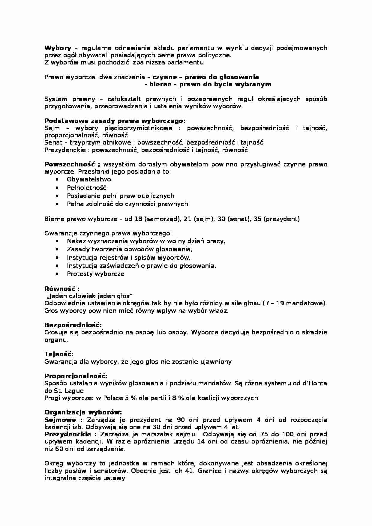 wykład - Wybory - strona 1