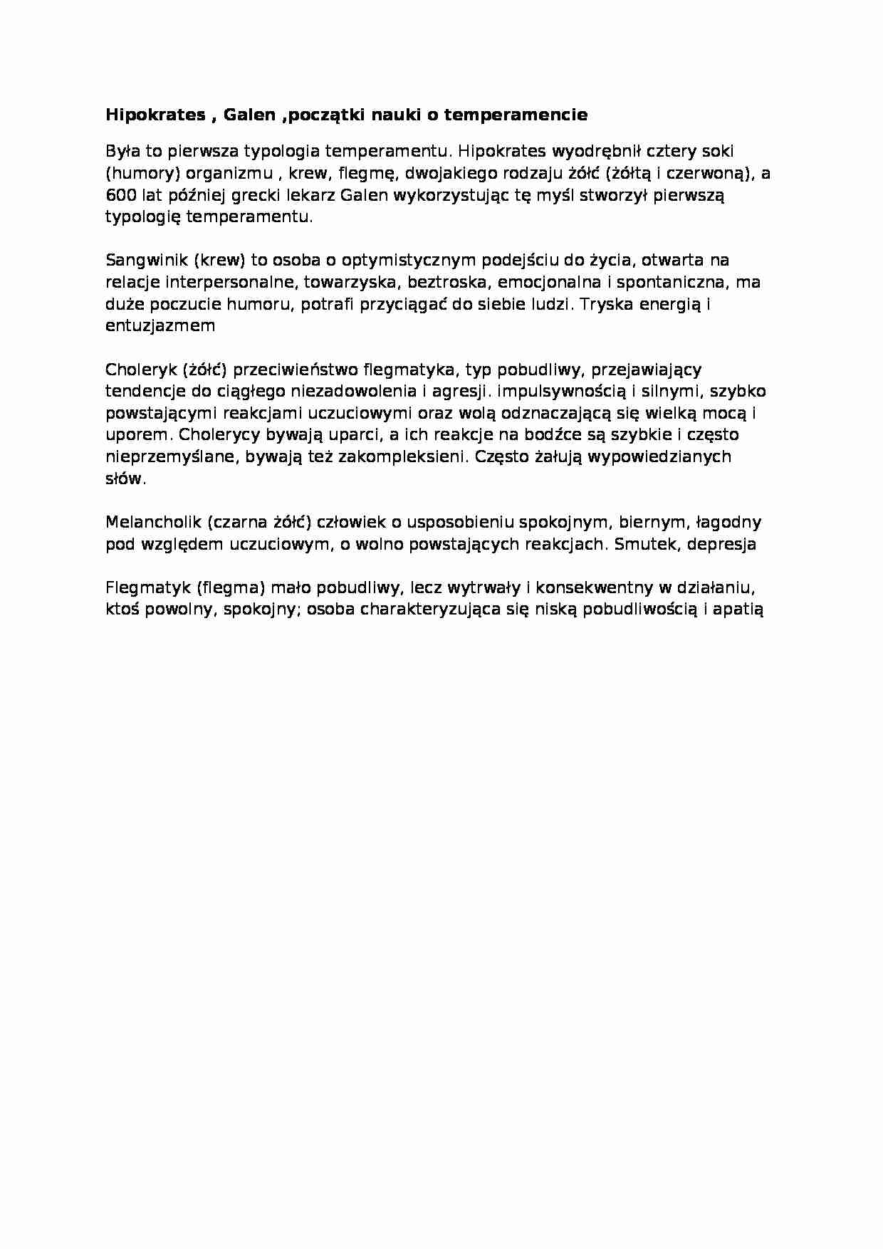 Wykład - Hipokrates - strona 1