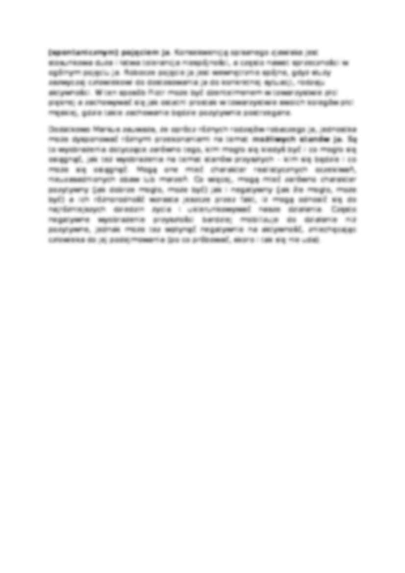 Wykład - Poznawcza teoria osobowości - strona 2