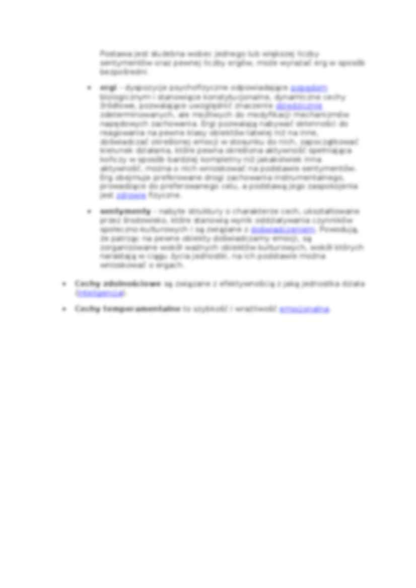 wykład - Teorie osobowości - strona 3