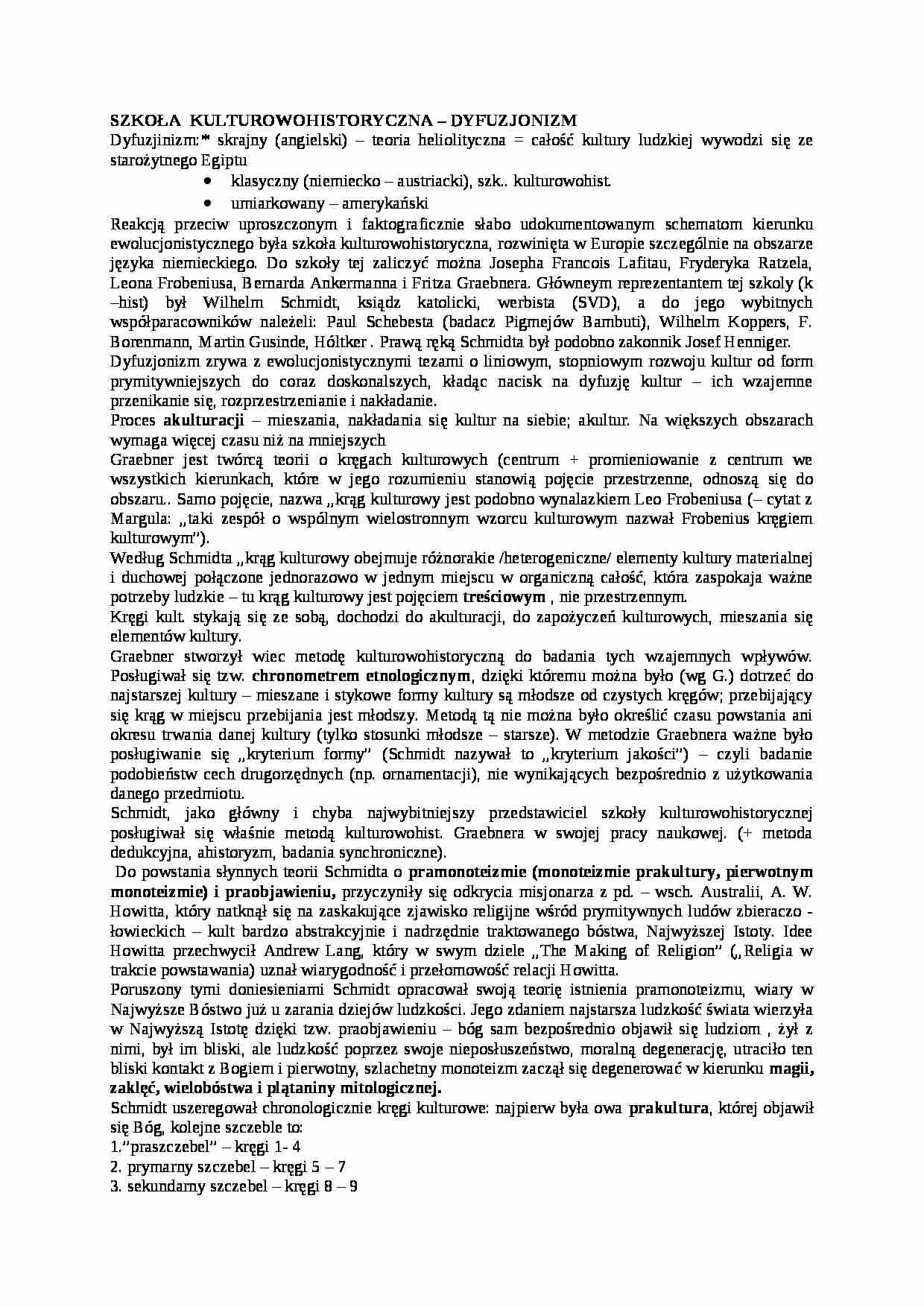 Wykład - szkoła kulturowohistoryczna - strona 1