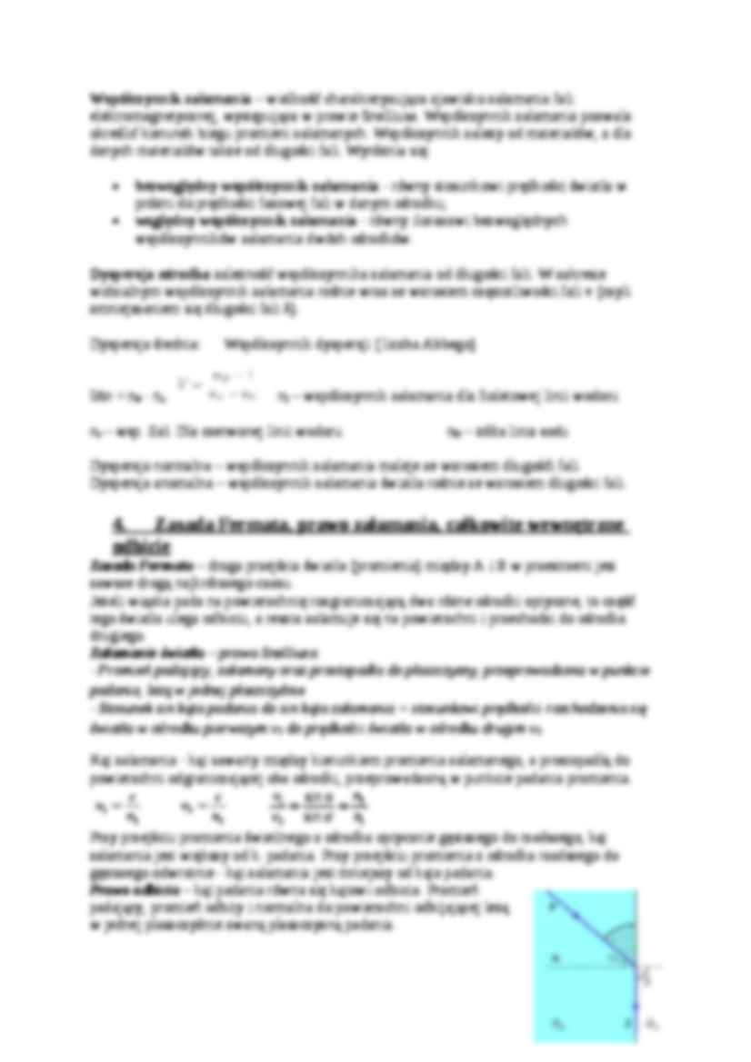 Równanie fali elektromagnetycznej, długość fali, częstotliwość-opracowanie - strona 2