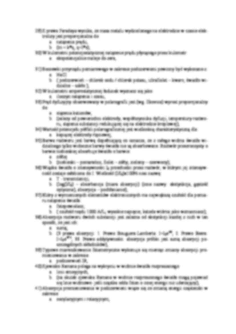 Fizykochemia polimerów-test - strona 3