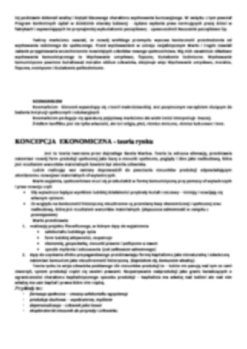 Marksizm - Karl Heinrich Marx - strona 3